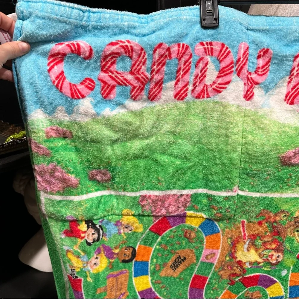 Vintage Candy Land Towel Poncho – 2008 Hasbro x Jay Franco & Sons